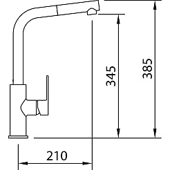 Clever Смеситель для кухни ARTIC  XTREME 98689 – фотография-2